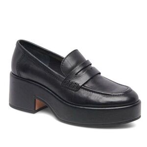 Dolce Vita Black Platform Loafers